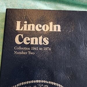 Lincoln Cents Collection Album - Navy